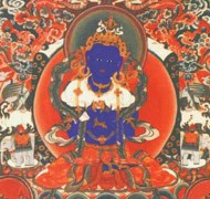 金剛總持佛(即多杰羌佛)的唐卡