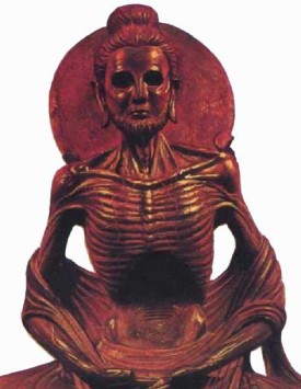 Statue of Ascetic Buddha.