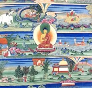 Painting of Jataka Tales, Bhutan.