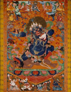 King Yama-Tibetan Thangka.