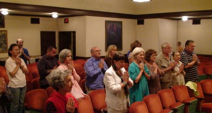 Dedication of Merit after presentation by Zhaxi Zhuoma Rinpoche in Pasadena