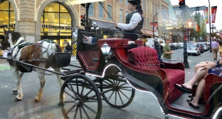 Another form of transportation around downtown Vancouver, British Columbia, Canada.