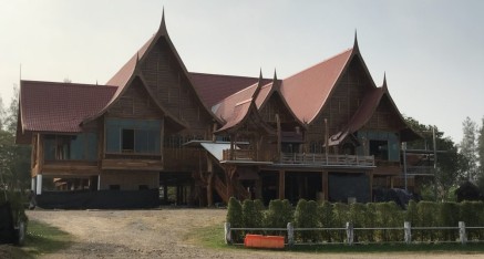 Pavilion that became the location for the Dharma Assembly.