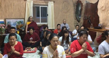 Those attending met in tree house during&nbsp;Morning Service and other times.