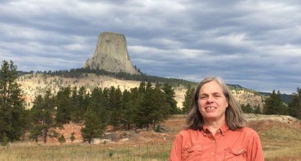 2016年9月，格桑索朗仁波且在懷俄明州的魔塔。