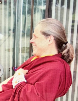 格桑索朗仁波且在加州聖格附近的金剛寶座寺。