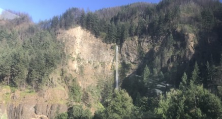 One of many falls near the Columbia River near Portland, Oregon.