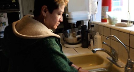 Even washing the dishes can be a form of meditation at the Holy Vajrasana Temple & Retreat Center